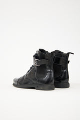 Louis Vuitton Leather Brogue Boot