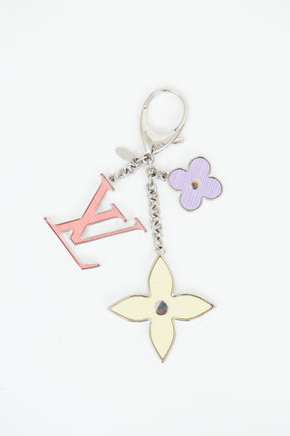 Louis Vuitton Multi Colour Fleur D'Epi Bag Charm