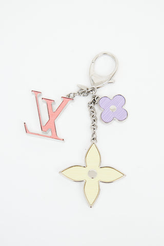 Louis Vuitton Multi Colour Fleur D'Epi Bag Charm