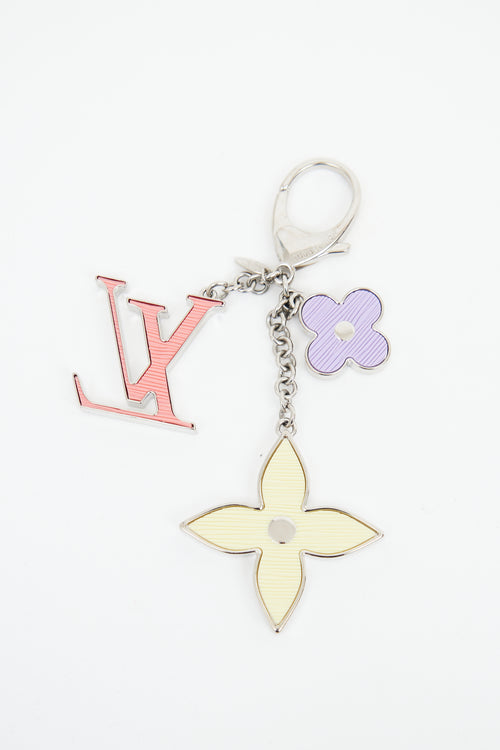 Louis Vuitton Multi Colour Fleur D'Epi Bag Charm