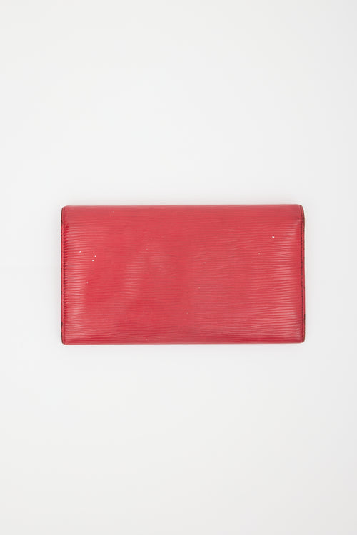 Louis Vuitton 1992 Epi Leather Trifold Wallet