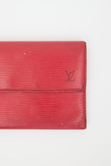 Louis Vuitton 1992 Epi Leather Trifold Wallet