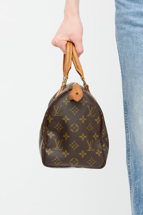 Louis Vuitton 1995 Monogram Speedy 25 Bag