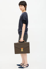 Louis Vuitton 1997 Monogram Canvas Serviette Conseiller Briefcase
