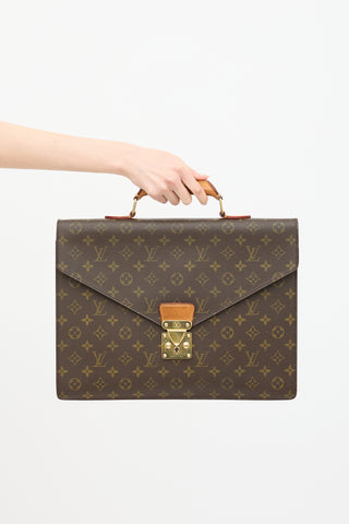 Louis Vuitton 1997 Monogram Canvas Serviette Conseiller Briefcase