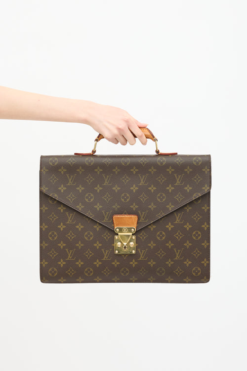 Louis Vuitton 1997 Monogram Canvas Serviette Conseiller Briefcase
