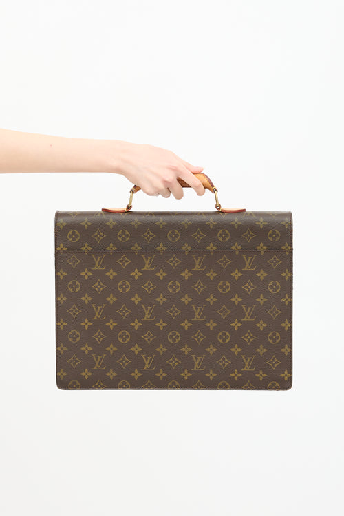 Louis Vuitton 1997 Monogram Canvas Serviette Conseiller Briefcase