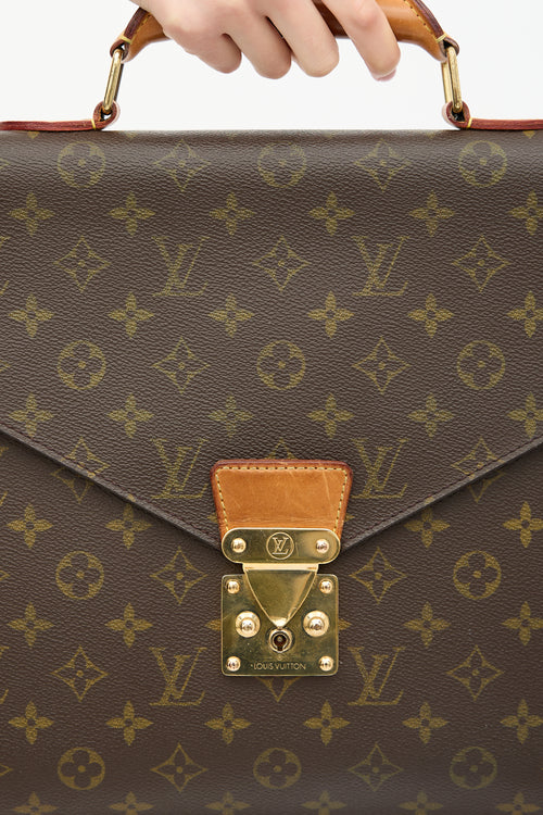 Louis Vuitton 1997 Monogram Canvas Serviette Conseiller Briefcase