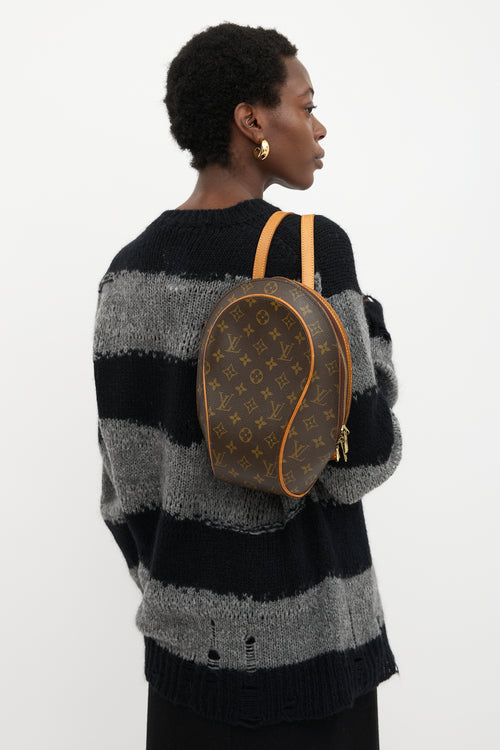 Louis Vuitton 1998 Monogram Ellipse Backpack