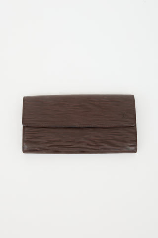 Louis Vuitton 2000 Epi Leather Sarah Wallet