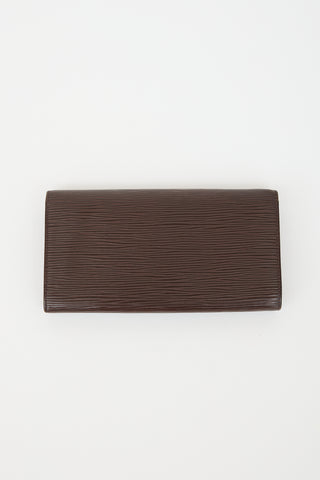 Louis Vuitton 2000 Epi Leather Sarah Wallet