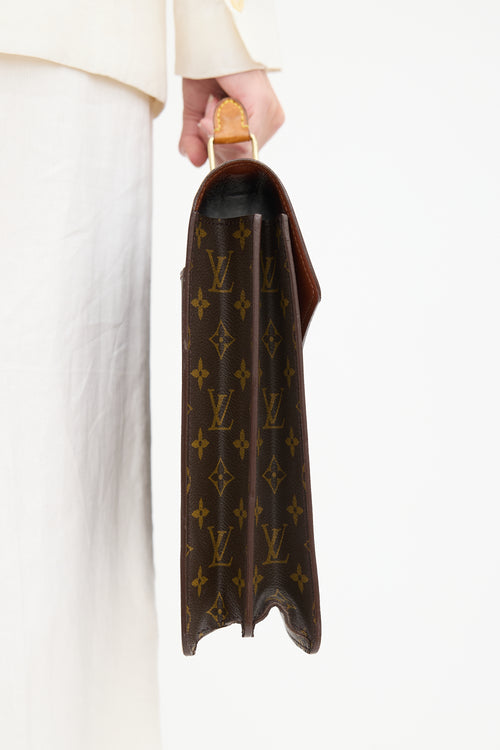 Louis Vuitton 2000 Monogram Canvas Serviette Conseiller Briefcase