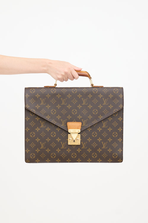 Louis Vuitton 2000 Monogram Canvas Serviette Conseiller Briefcase
