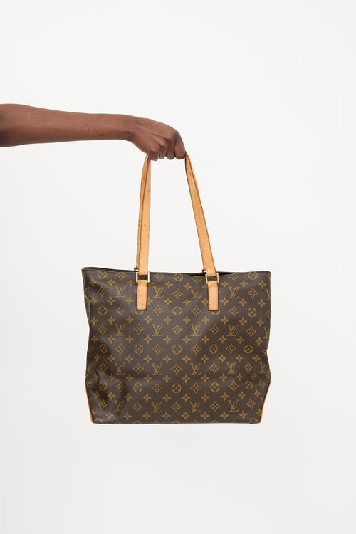 Louis Vuitton 2004 Monogram Cabas Mezzo Bag