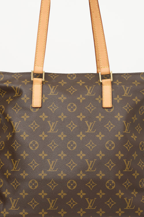 Louis Vuitton 2004 Monogram Cabas Mezzo Bag