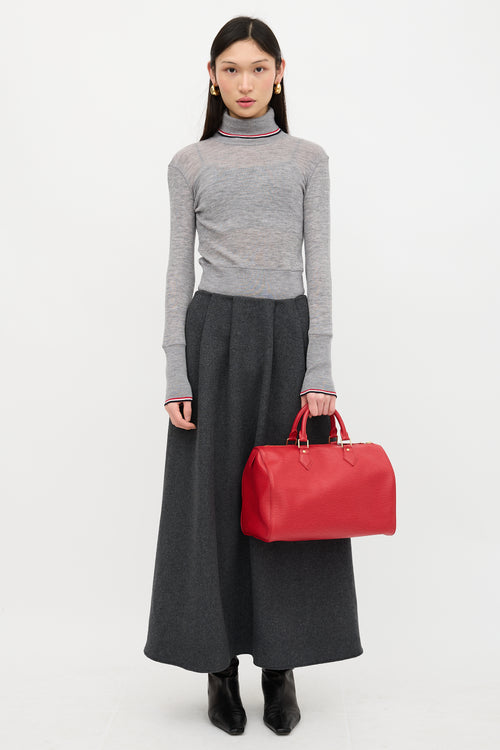 Louis Vuitton 2004 Epi Leather Speedy 30 Bag