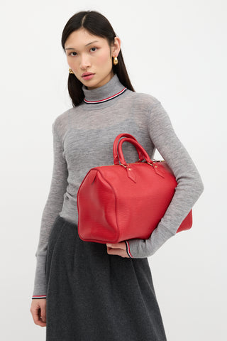 Louis Vuitton 2004 Epi Leather Speedy 30 Bag