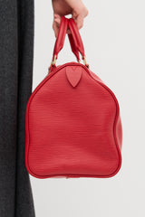 Louis Vuitton 2004 Epi Leather Speedy 30 Bag