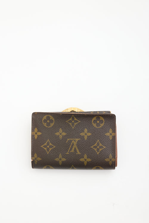 Louis Vuitton 2004 Monogram Canvas Viennois Wallet