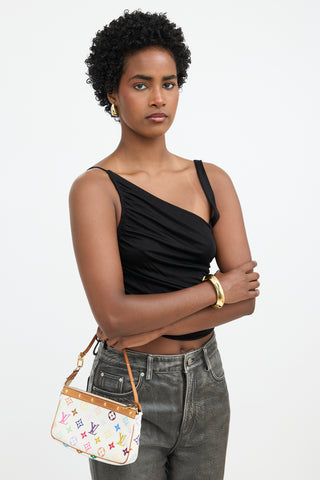 Louis Vuitton 2004 Monogram Murakami Pochette Bag