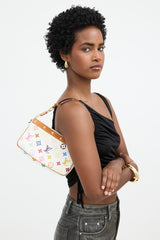 Louis Vuitton 2004 Monogram Murakami Pochette Bag