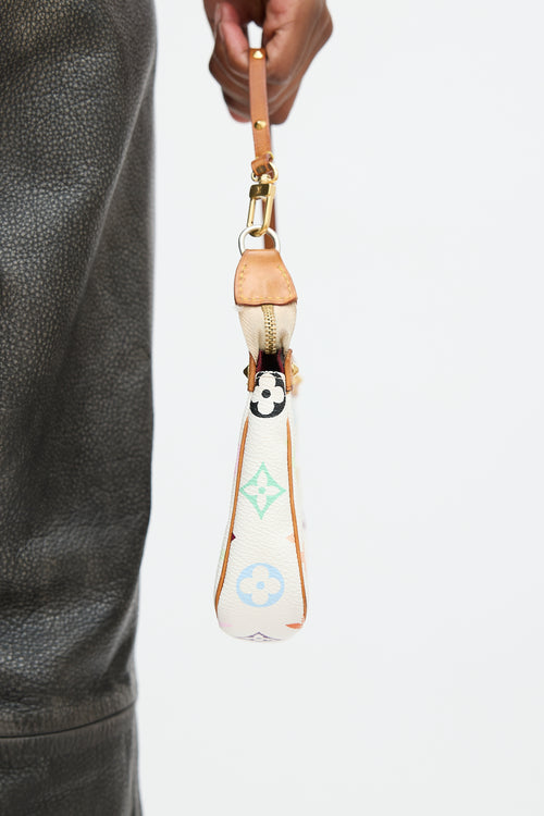 Louis Vuitton 2004 Monogram Murakami Pochette Bag