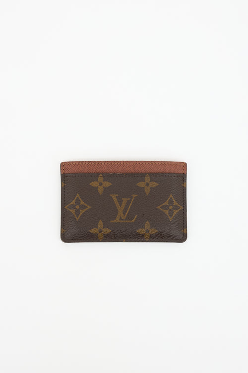 Louis Vuitton 2020 Monogram Card Holder