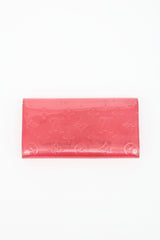 Louis Vuitton 2005 Vernis Monogram Sarah Wallet