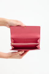Louis Vuitton 2005 Vernis Monogram Sarah Wallet
