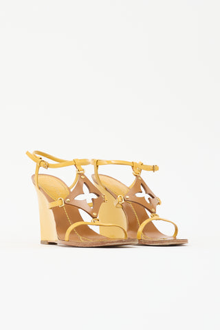 Louis Vuitton 2006 Patent Capricieuse Sandal