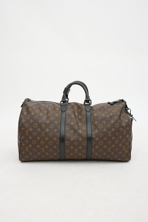 Louis Vuitton 2007 Monogram Canvas Keepall Bandouliere 55 Bag