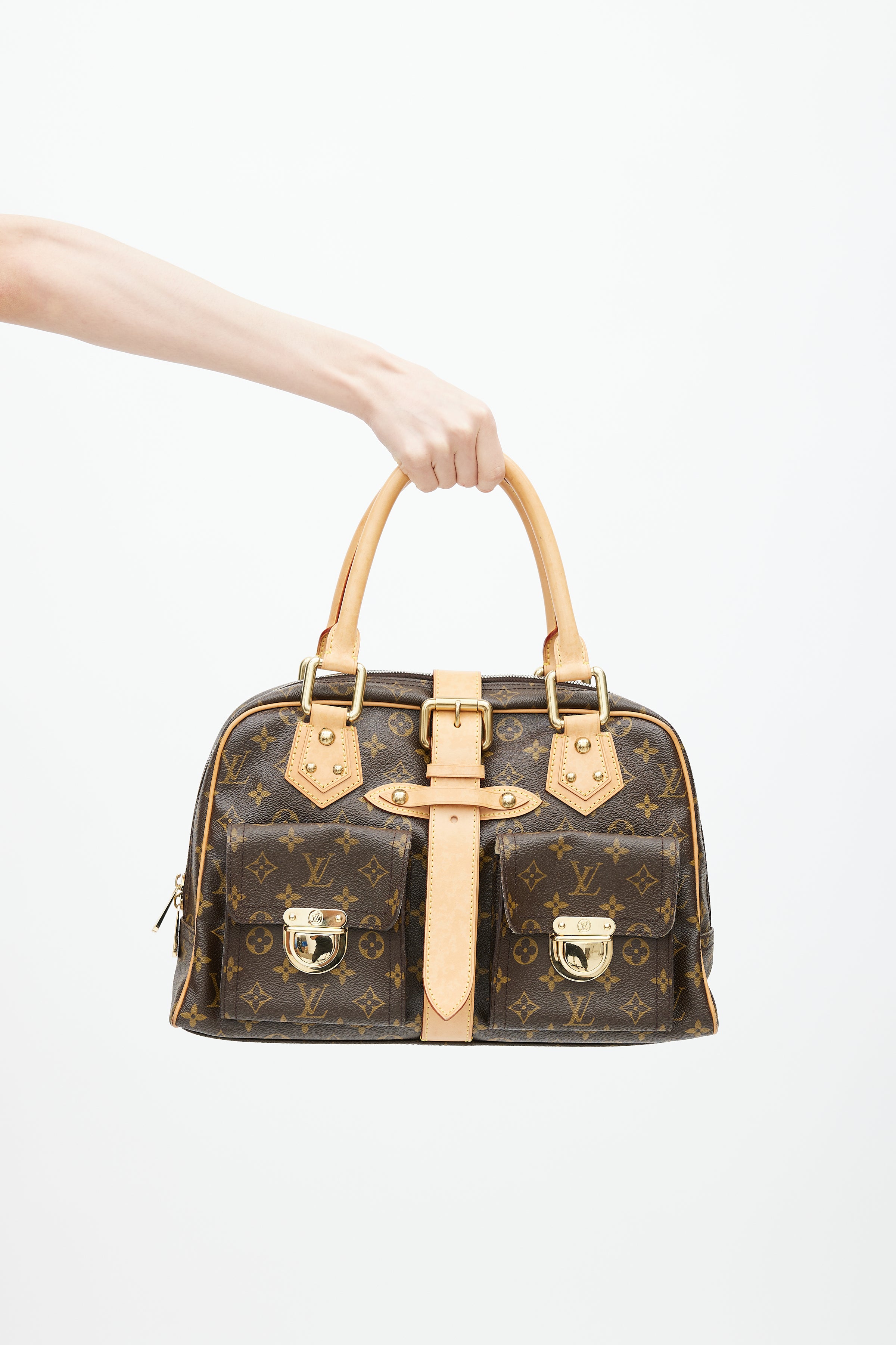 Louis Vuitton, Bags, Beautiful Louis Vuitton Monogram Manhattan Gm  Satchel