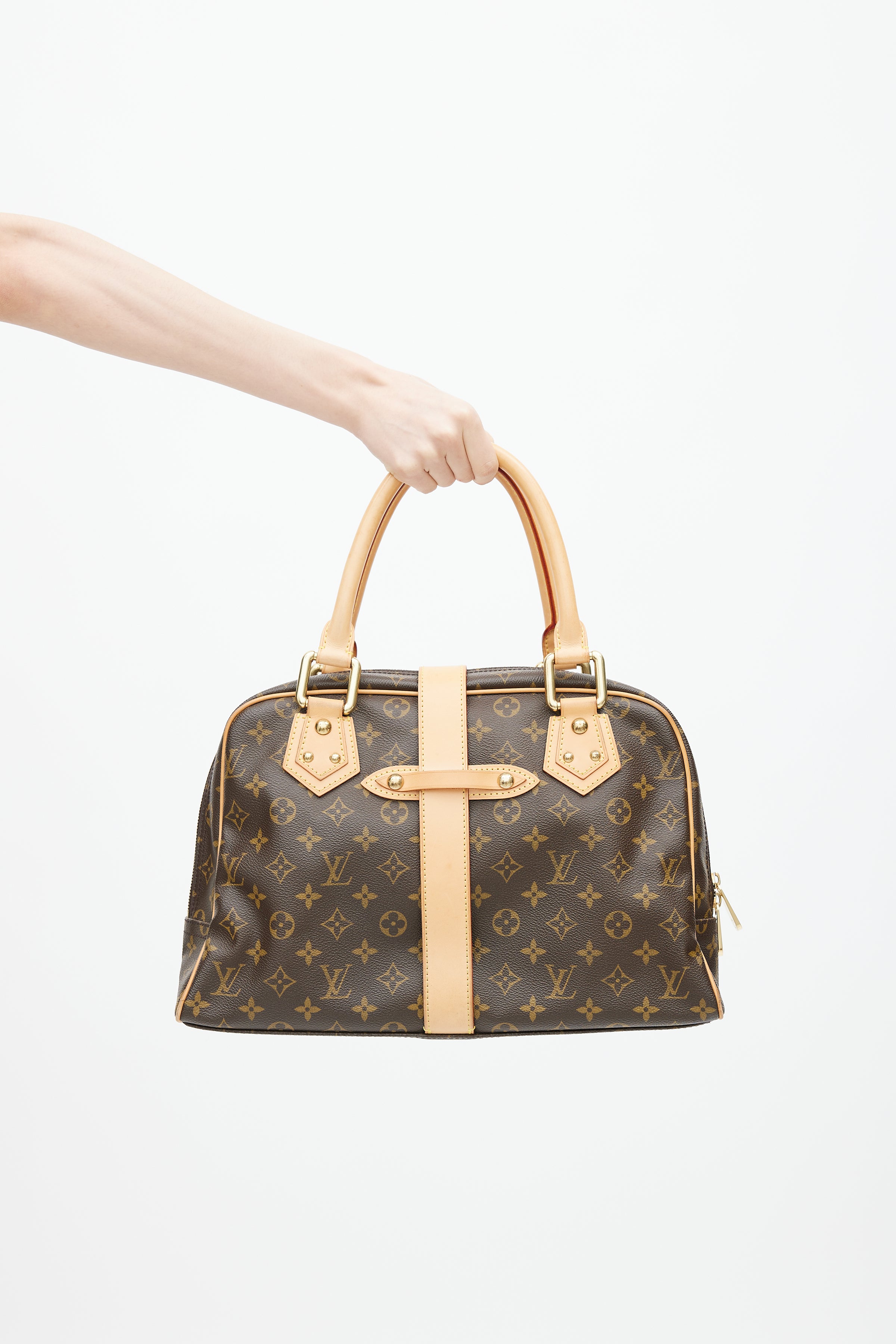 Louis Vuitton Monogram Manhattan GM - Brown Shoulder Bags, Handbags -  LOU779980