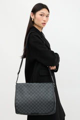 Louis Vuitton 2008 Damier Graphite Daniel MM Messenger Bag