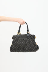 Louis Vuitton 2008 Monogram Denim Neo Cabby MM Bag
