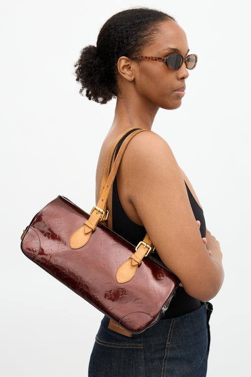 Louis Vuitton 2008 Monogram Vernis Rosewood Bag