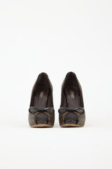 Louis Vuitton 2012 Monogram Canvas Malibu Heel