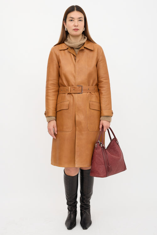 Louis Vuitton 2011 Leather Antheia Ixia PM Bag