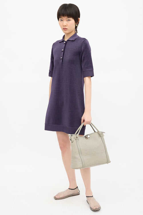 Louis Vuitton 2011 Leather Embroidered Antheia Ixia PM Bag