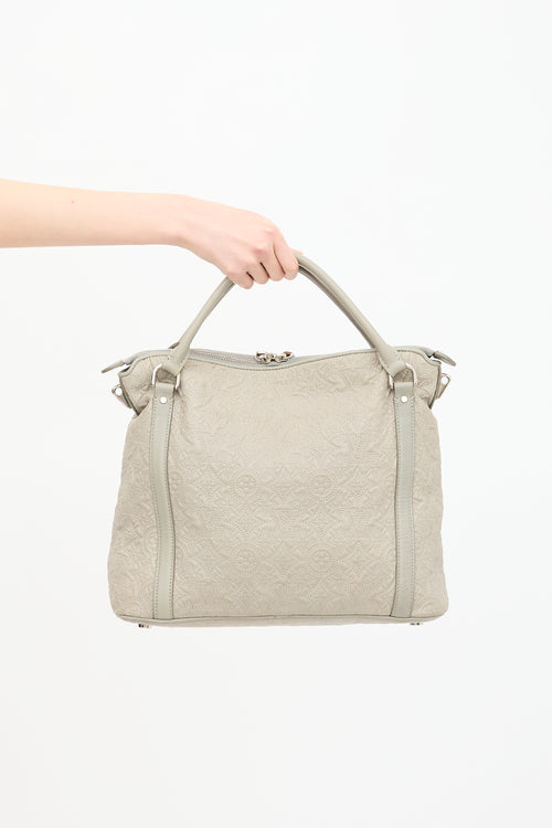 Louis Vuitton 2011 Leather Embroidered Antheia Ixia PM Bag