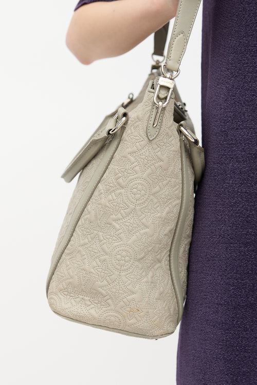 Louis Vuitton 2011 Leather Embroidered Antheia Ixia PM Bag