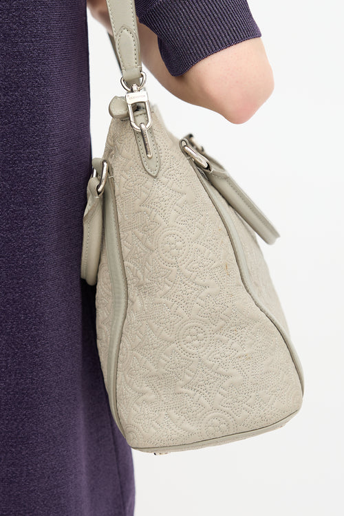 Louis Vuitton 2011 Leather Embroidered Antheia Ixia PM Bag