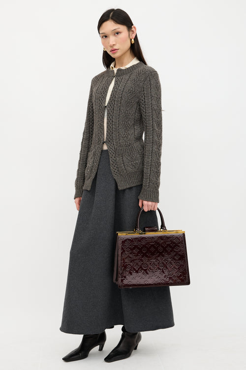 Louis Vuitton 2012 Amarante Vernis Deesee GM Bag