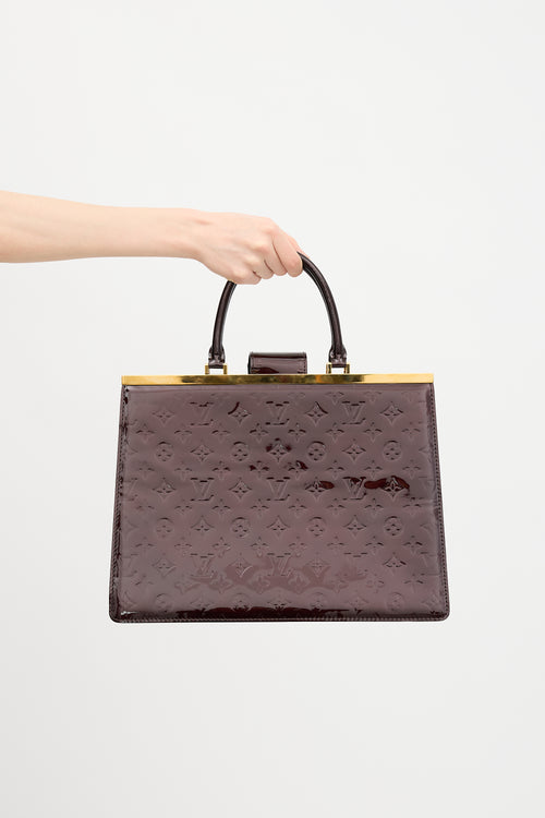Louis Vuitton 2012 Amarante Vernis Deesee GM Bag