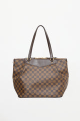 Louis Vuitton 2012 Damier Ebene Westminster GM Tote Bag