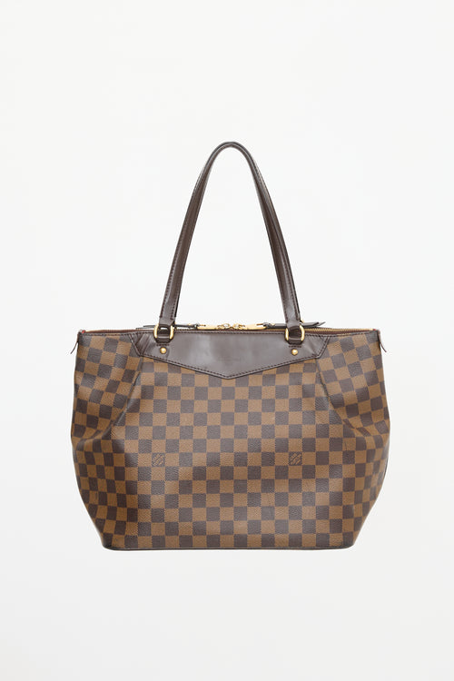 Louis Vuitton 2012 Damier Ebene Westminster GM Tote Bag