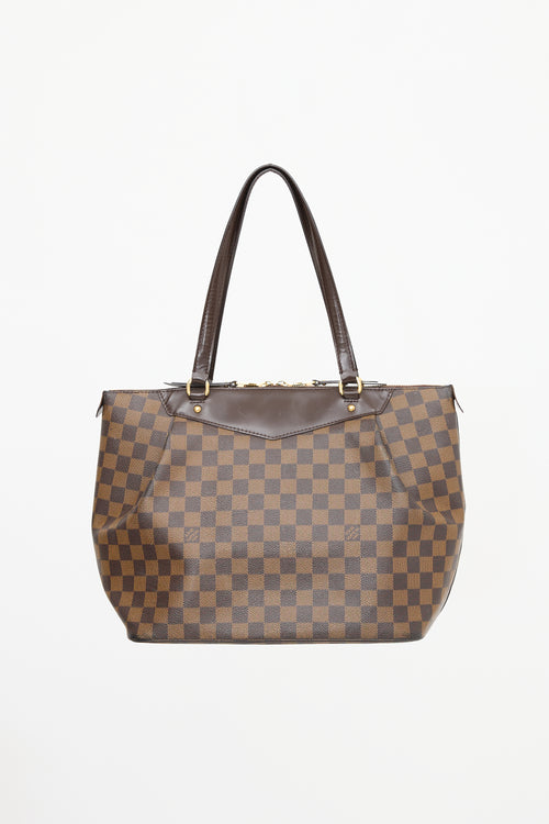 Louis Vuitton 2012 Damier Ebene Westminster GM Tote Bag