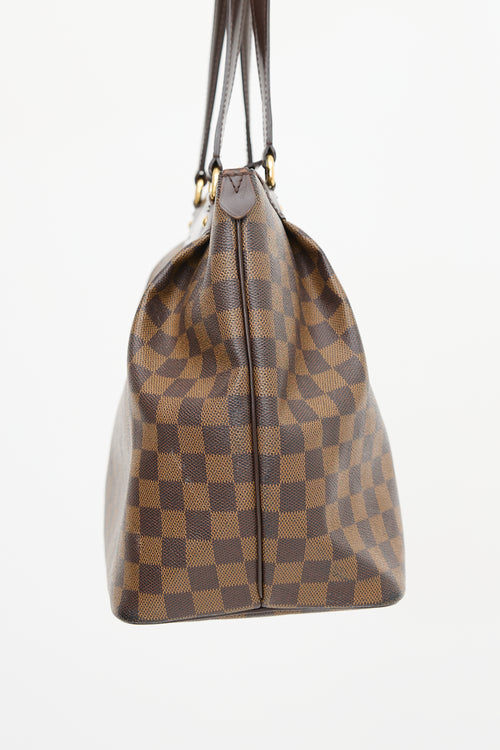 Louis Vuitton 2012 Damier Ebene Westminster GM Tote Bag