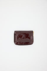 Louis Vuitton 2012 Vernis Monogram Zip Wallet