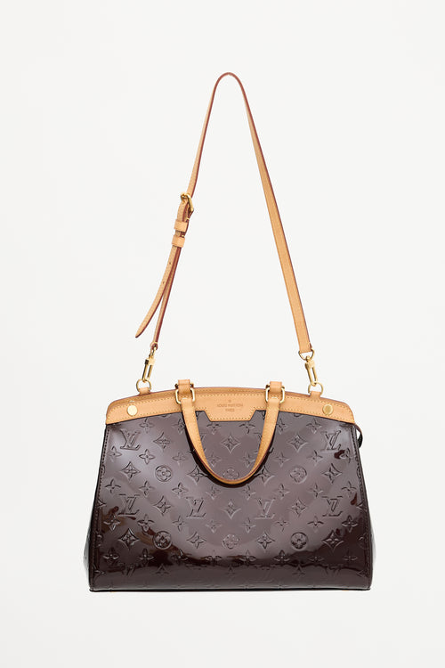 Louis Vuitton 2014 Monogram Vernis Brea MM Bag